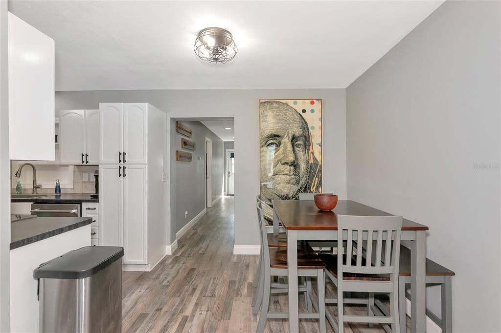 Dining room, Interior, Kitchen, Wood Texture Flooring