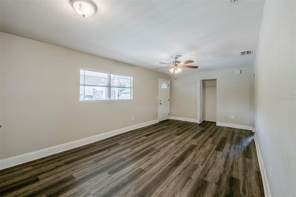 Empty room, Interior, Wood Texture Flooring