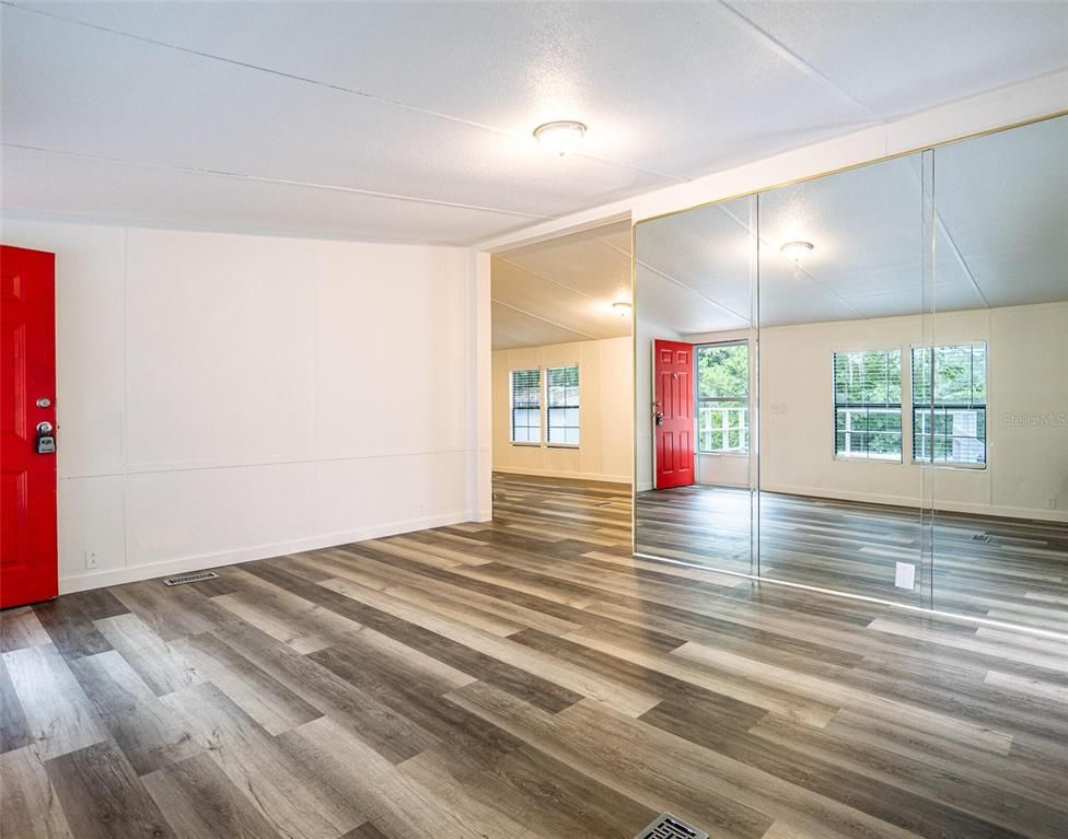 Empty room, Interior, Wood Texture Flooring