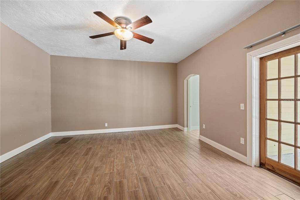 Empty room, Interior, Wood Texture Flooring