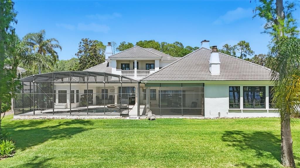 Backyard, Exterior, Facade, French Provincial
