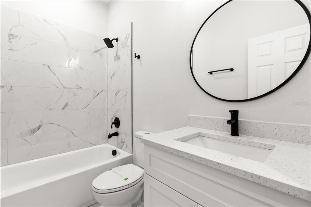 Bathroom, Interior, Marble Walls