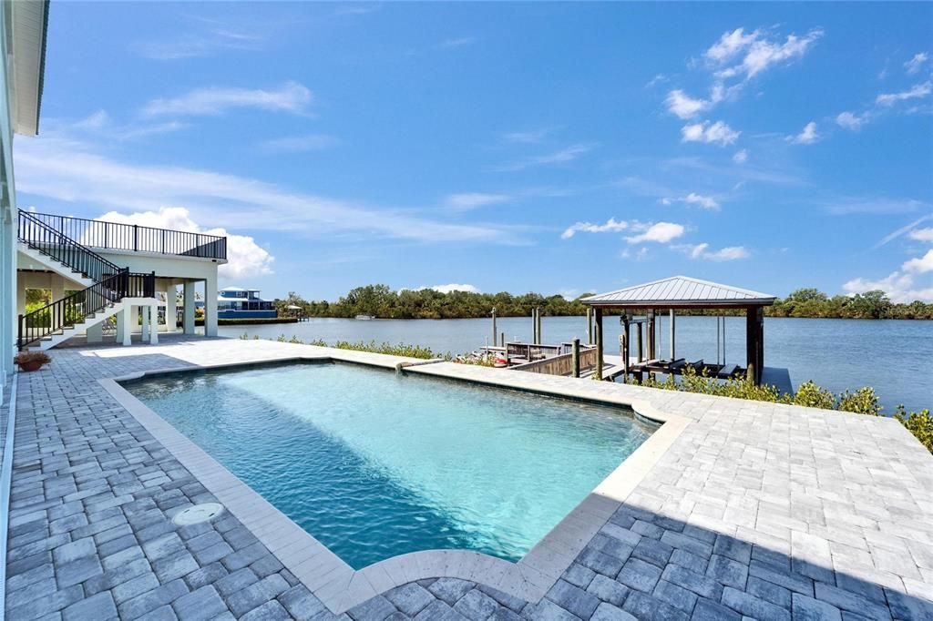 Exterior, Lake, Pool