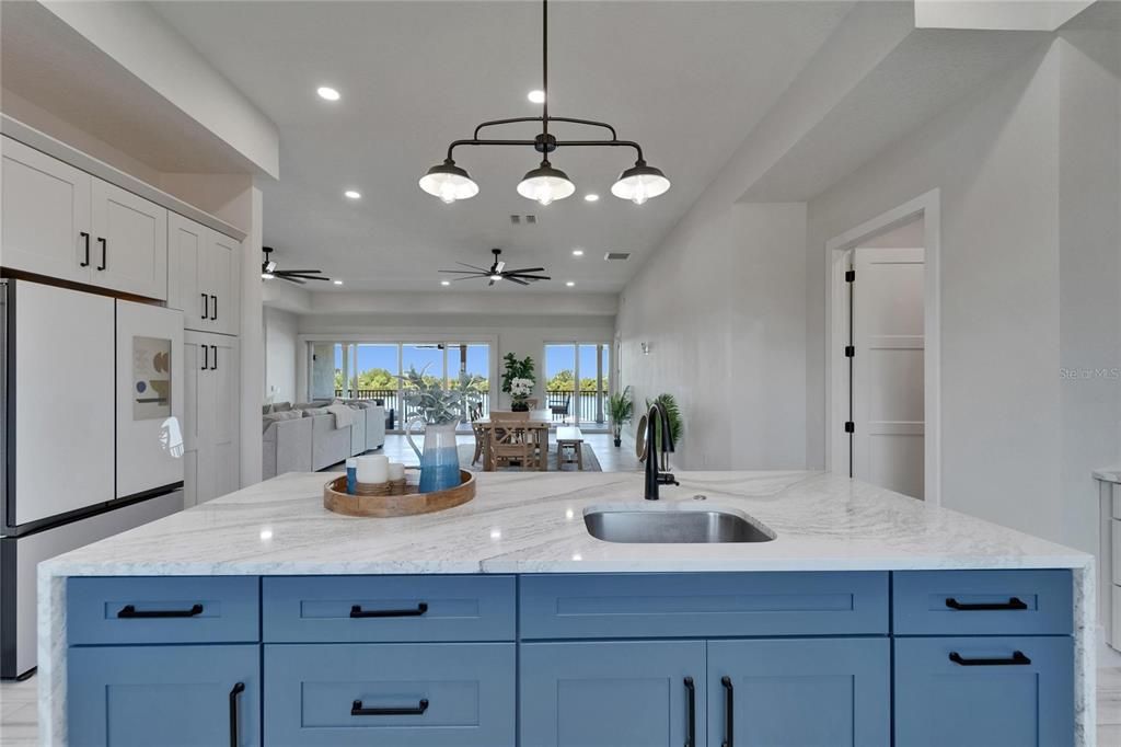 Dining room, Interior, Kitchen, Pendant Lights, Recessed Lighting