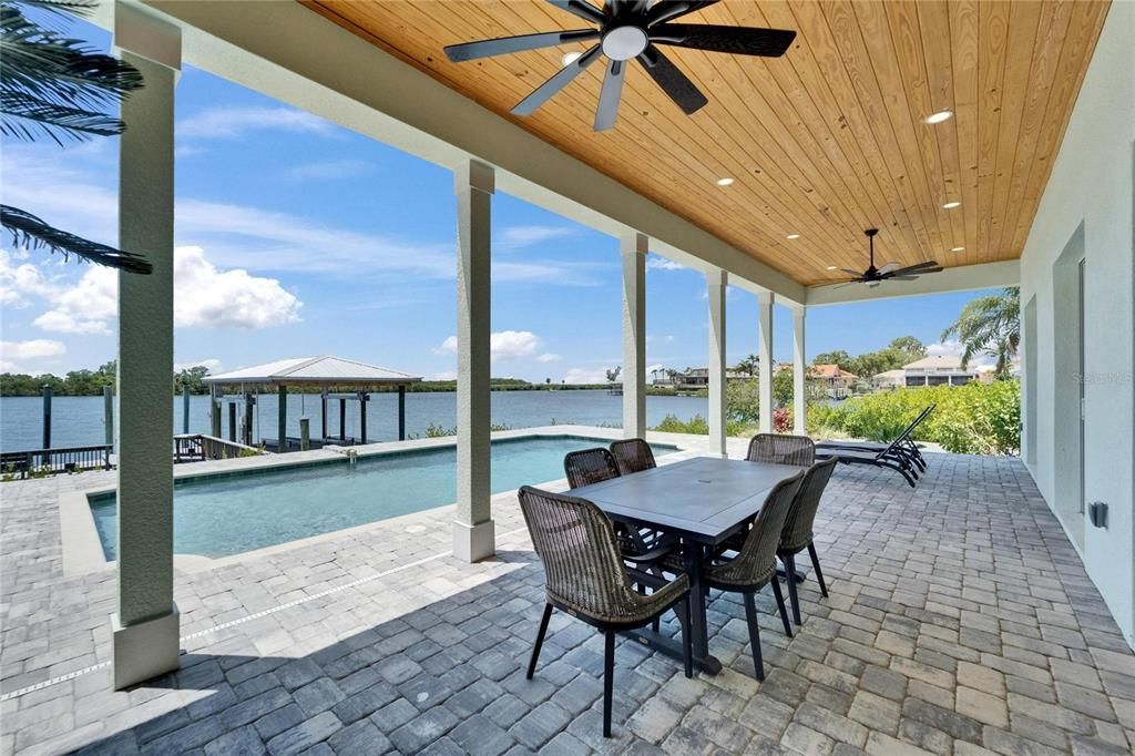 Exterior, Lake, Pool, Water, Wooden Ceilings