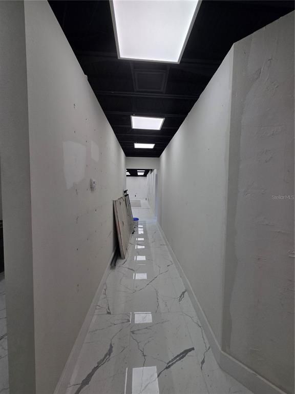 Interior, Marble, Recessed Lighting