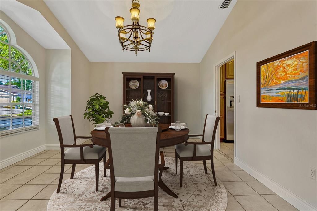 Chandelier, Dining room, Interior