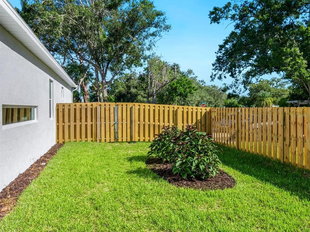 Backyard, Exterior
