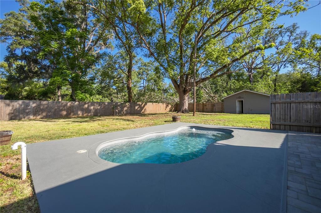 Backyard, Exterior, Pool