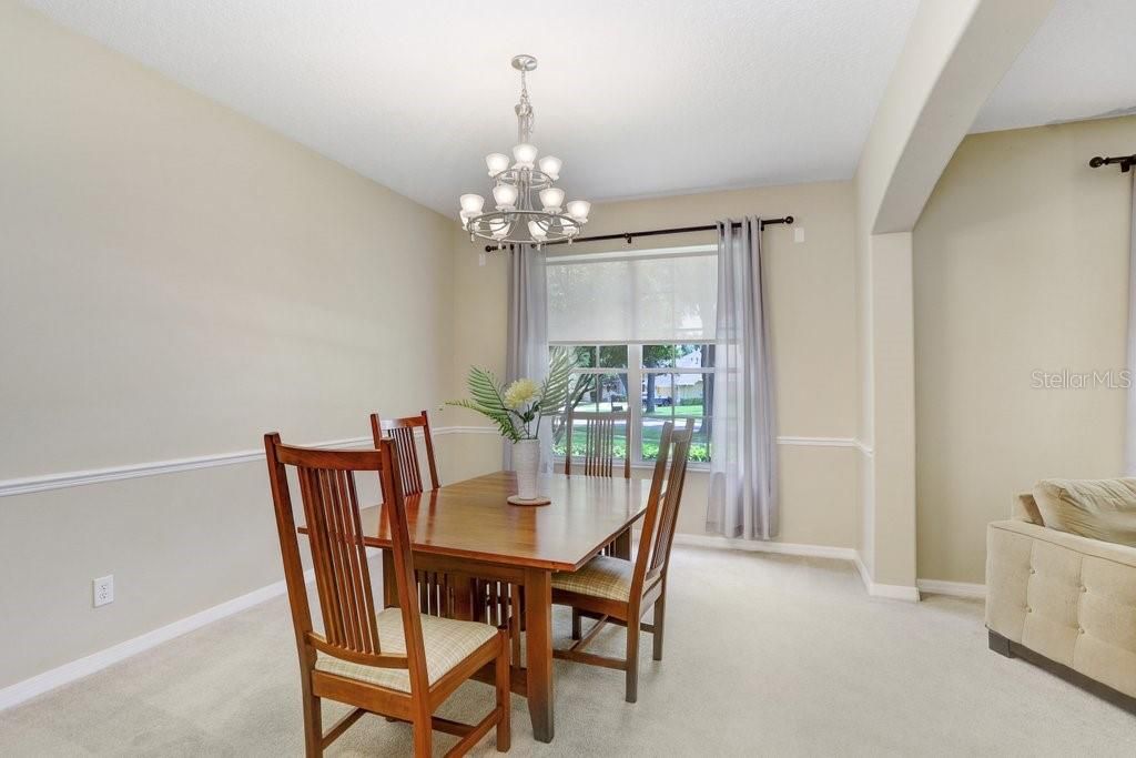 Chandelier, Dining room, Interior