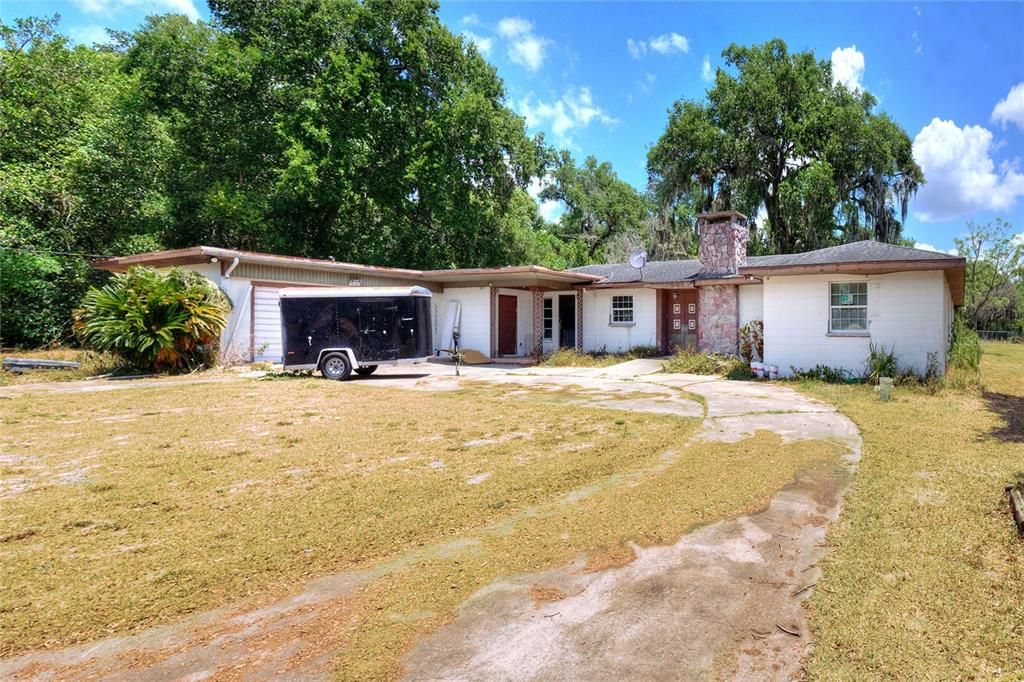 Attached, Backyard, Exterior, Facade, Ranch