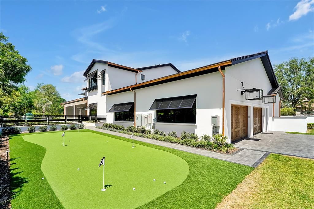 Backyard, Exterior