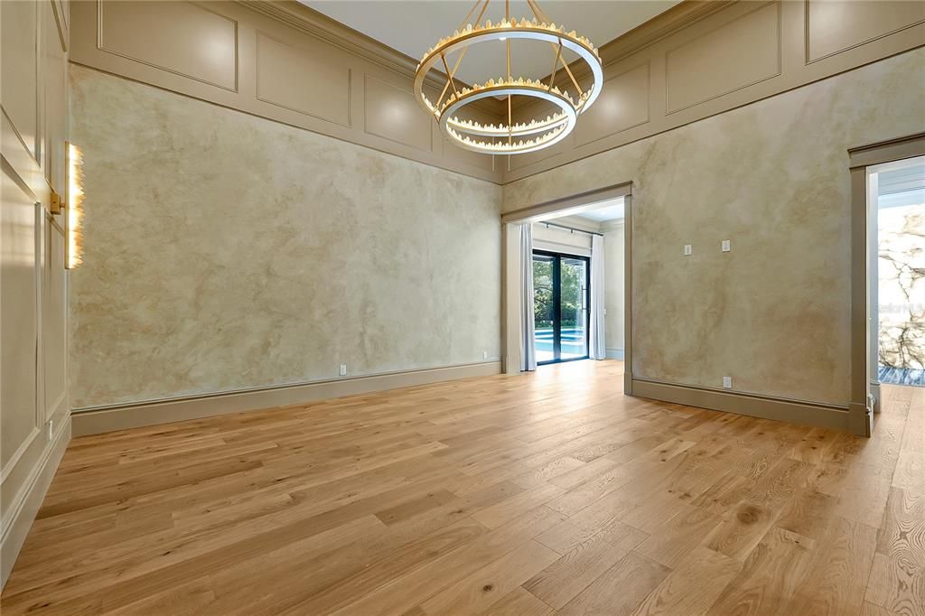 Interior, Pendant Lights, Wood Texture Flooring