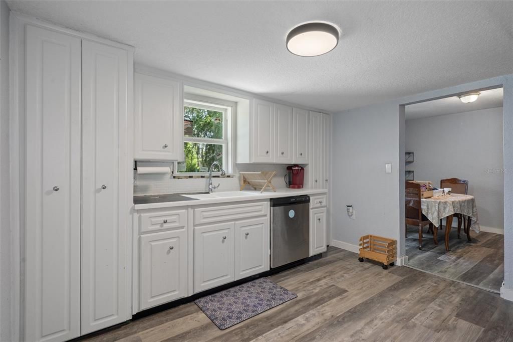 Dining room, Interior, Kitchen, Wood Texture Flooring