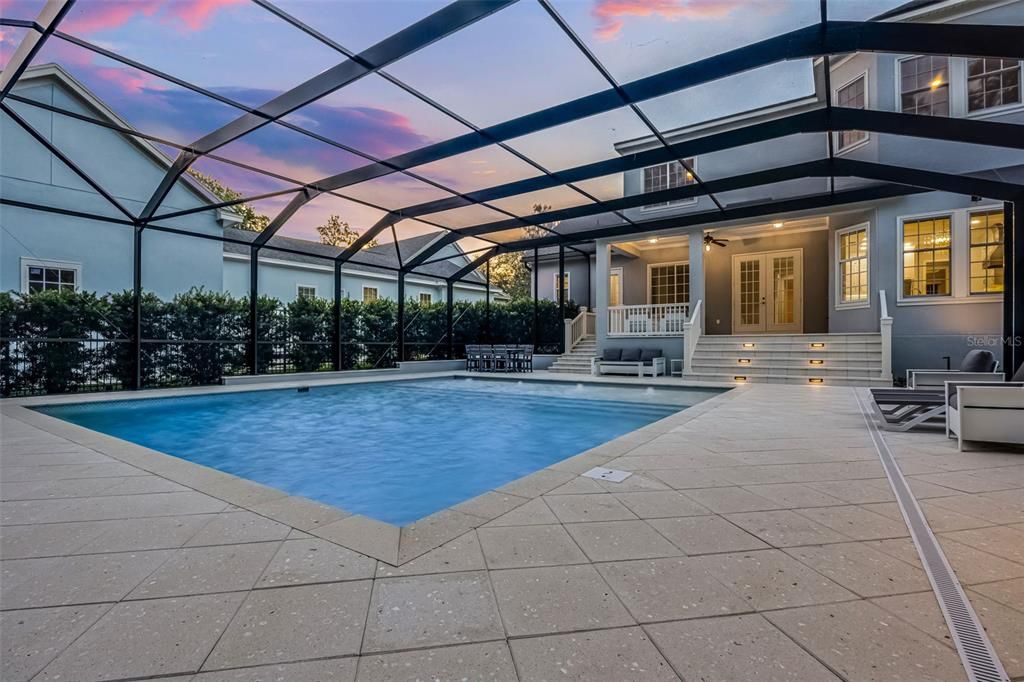 Glass Ceilings, Interior, Pool, Sun Room