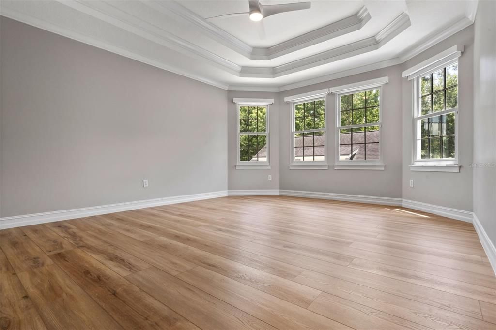Empty room, Interior, Wood Texture Flooring