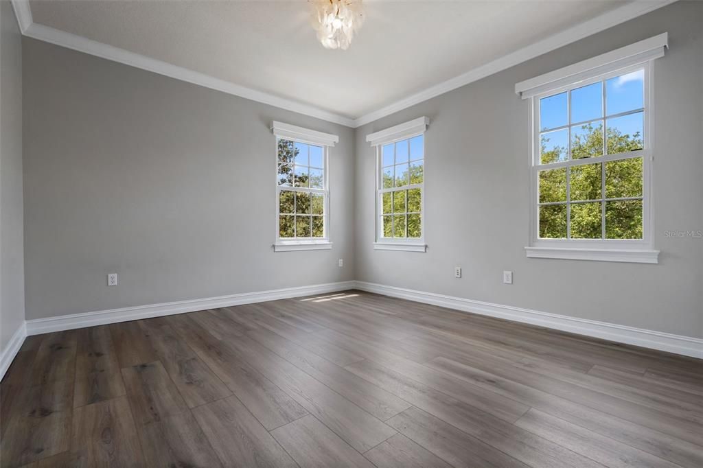 Empty room, Interior, Wood Texture Flooring