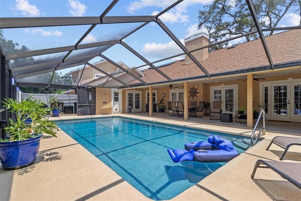 Glass Ceilings, Interior, Pool, Sun Room