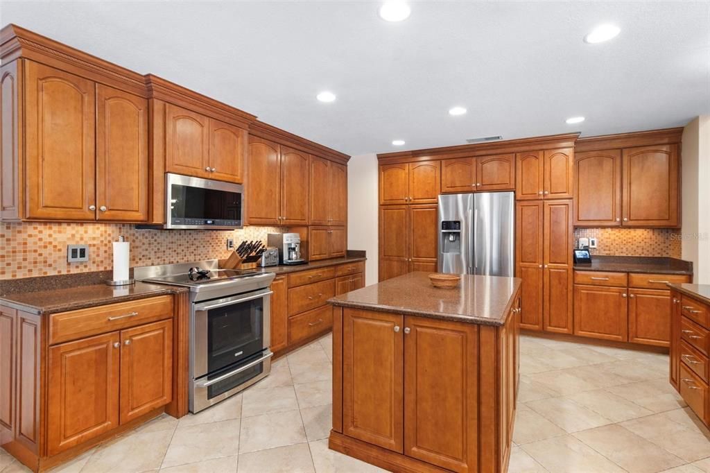 Interior, Kitchen, Recessed Lighting, Stainless Steel Appliances
