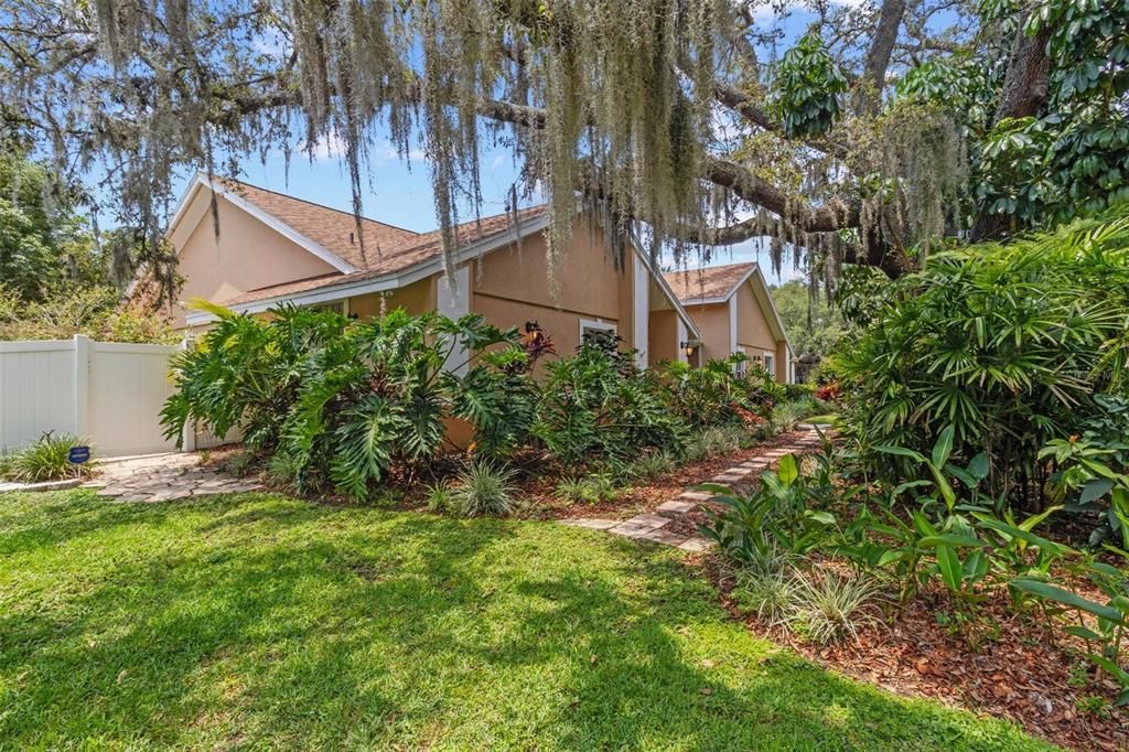 Backyard, Exterior