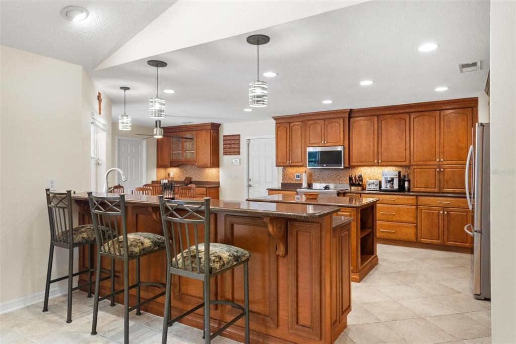 Interior, Kitchen, Pendant Lights, Recessed Lighting