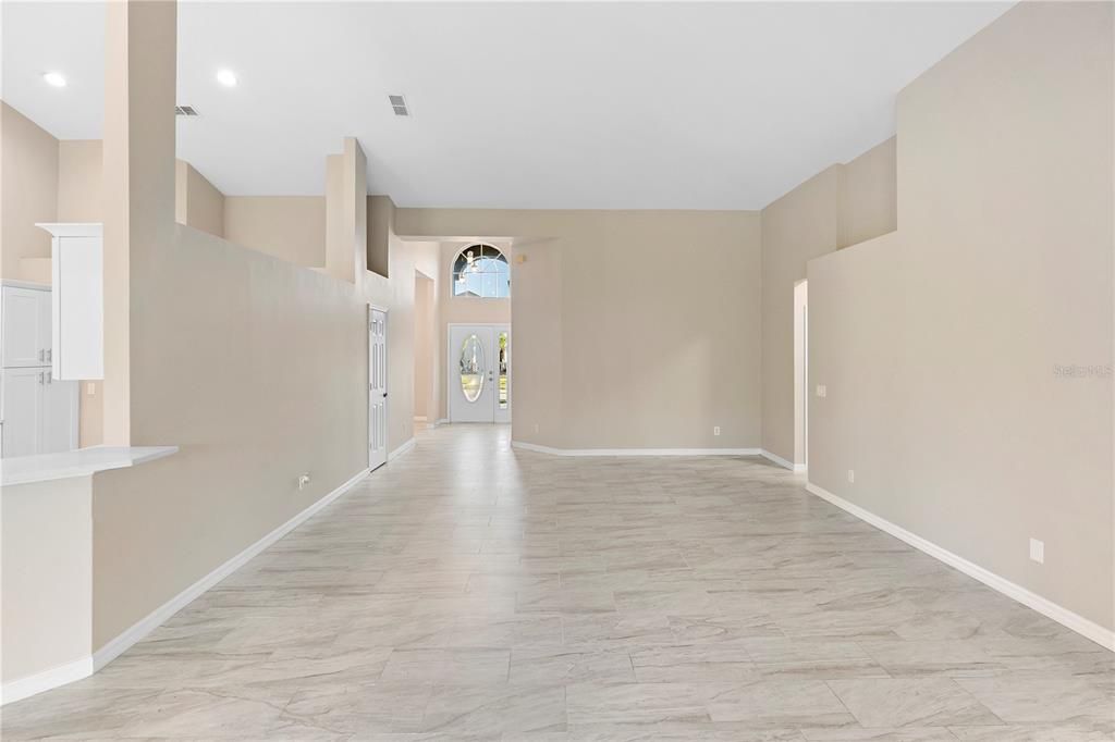 Interior, Marble, Recessed Lighting