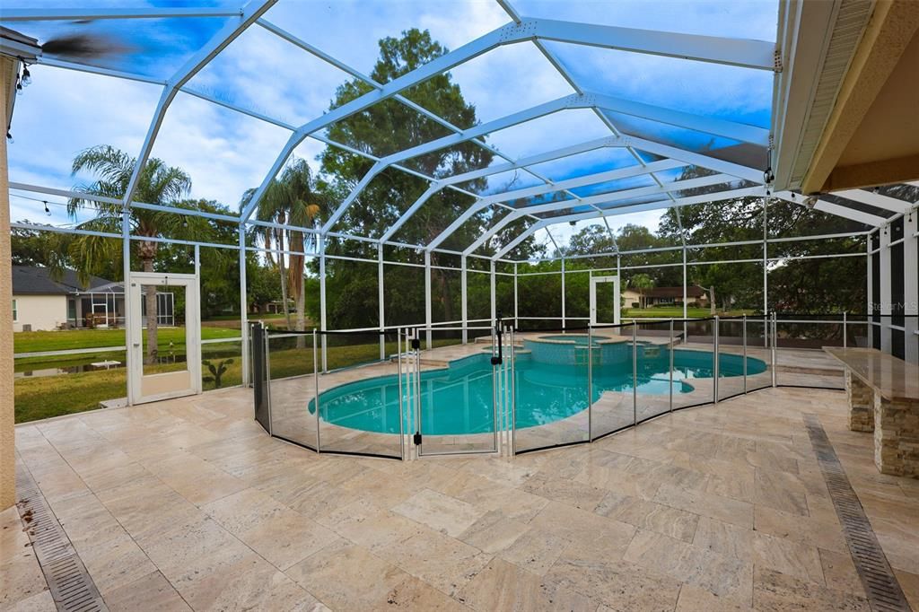 Glass Ceilings, Interior, Pool, Sun Room