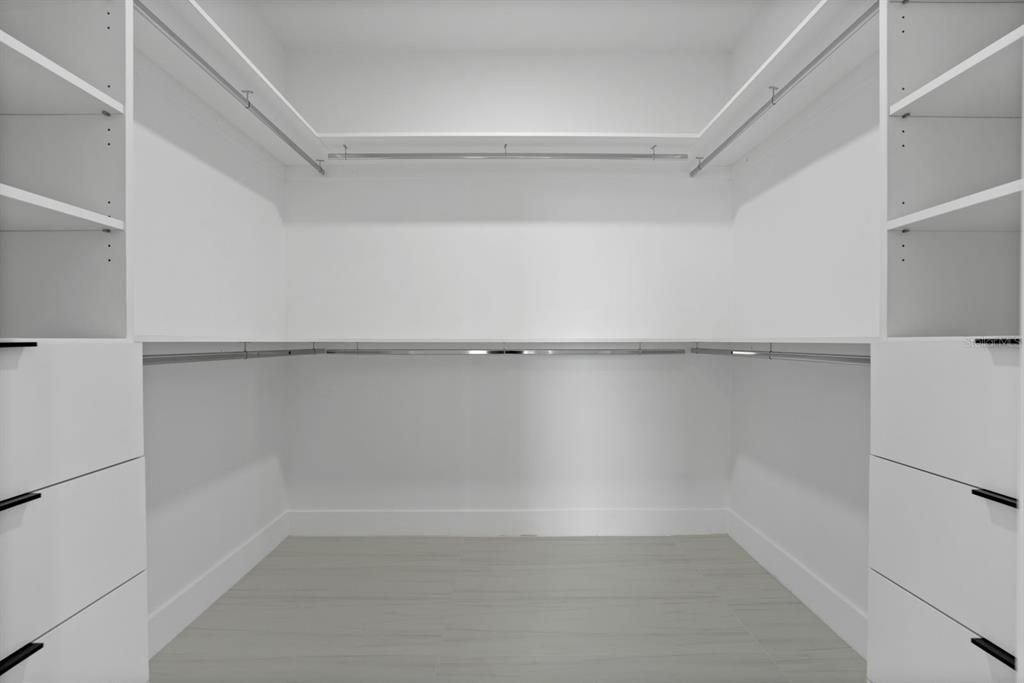 Interior, Walk-in Closets, Wood Texture Flooring