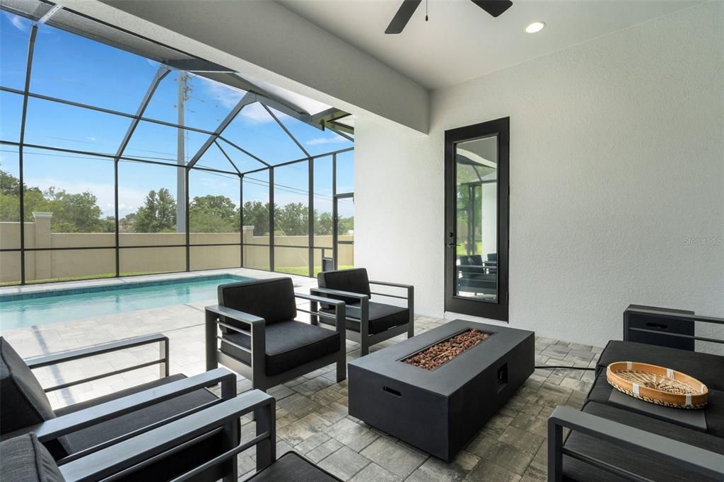 Glass Ceilings, Interior, Pool, Recessed Lighting, Sun Room
