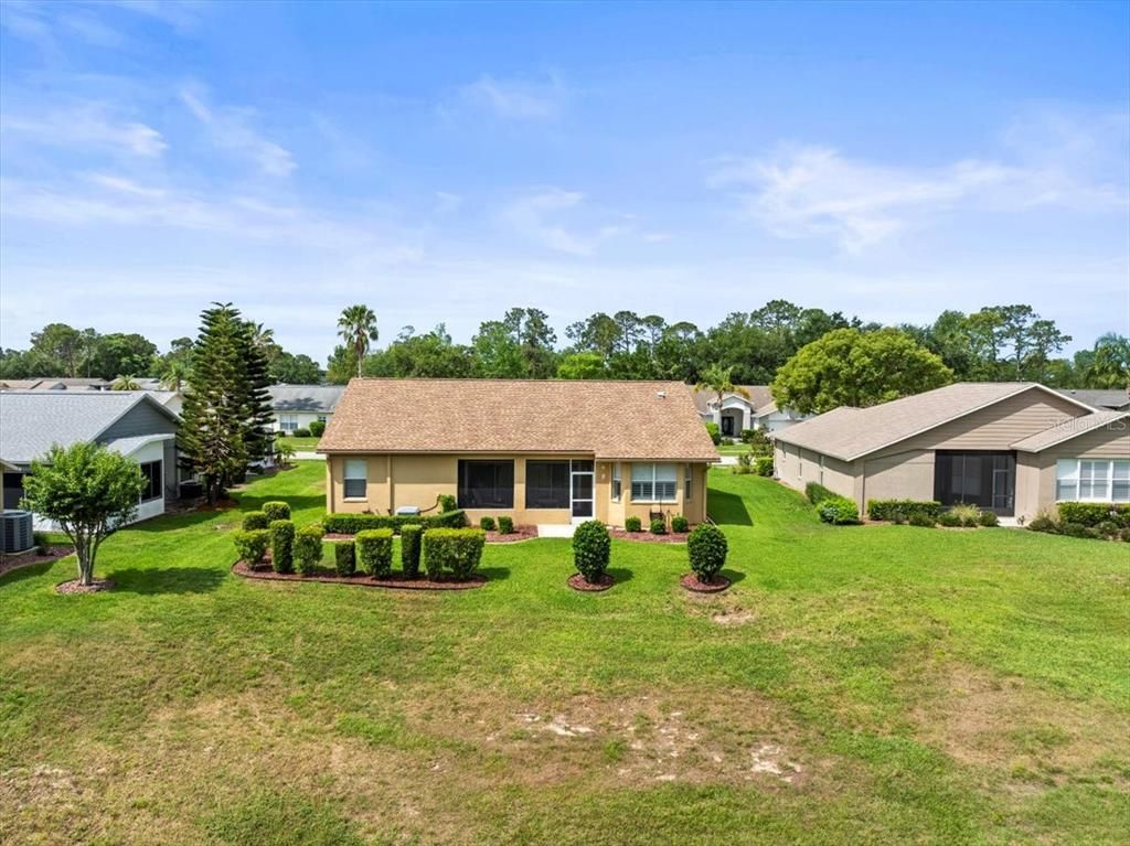 Backyard, Exterior, Facade, Ranch
