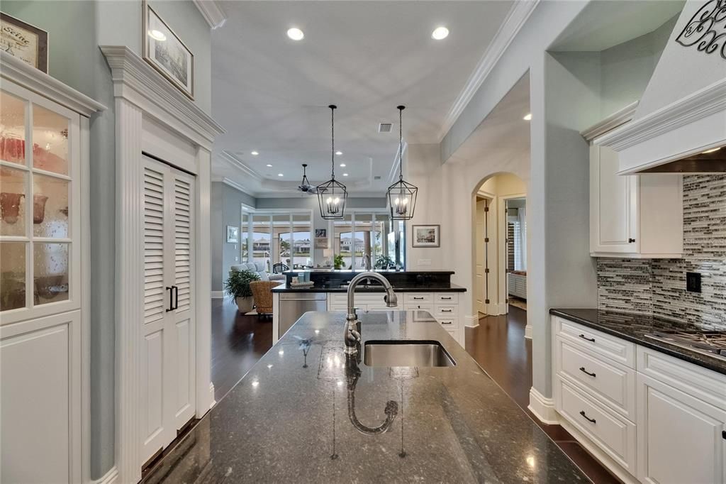 Interior, Kitchen, Pendant Lights, Recessed Lighting