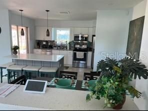 Interior, Kitchen, Pendant Lights, Stainless Steel Appliances