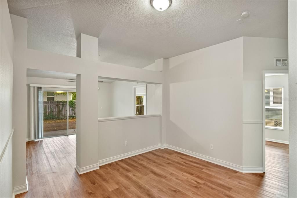 Empty room, Interior, Wood Texture Flooring