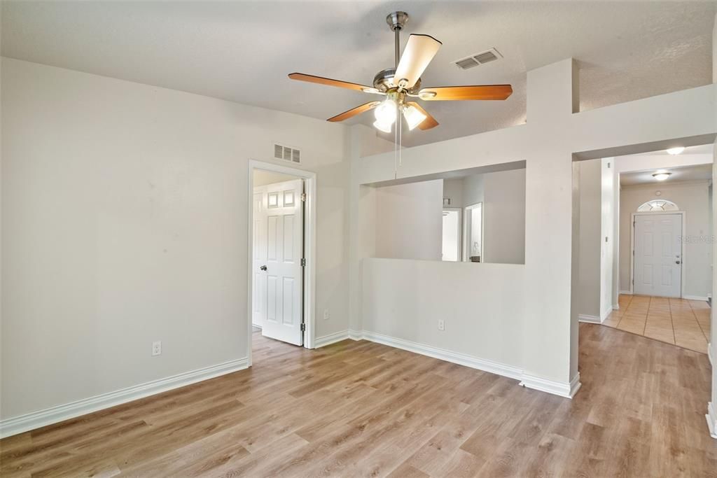 Empty room, Interior, Wood Texture Flooring