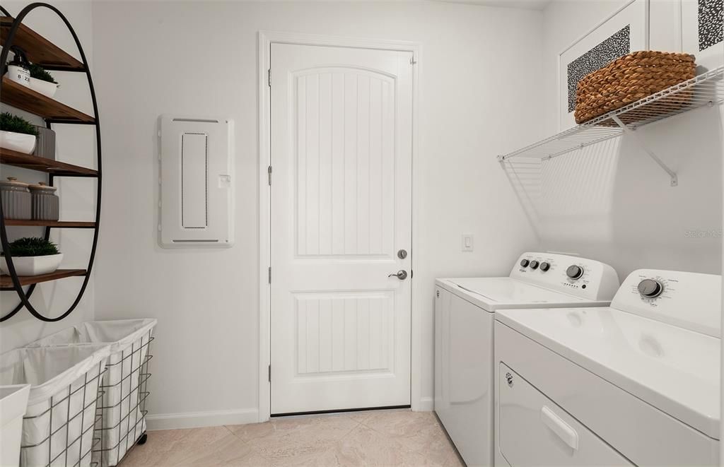 Interior, Washer