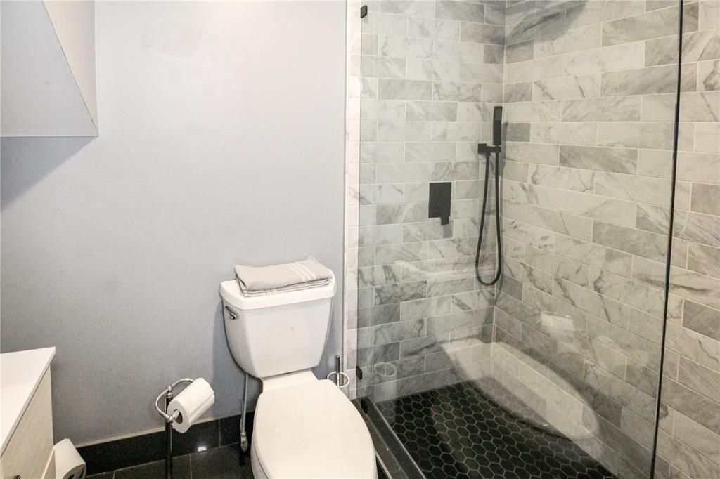 Bathroom, Glass Shower, Interior