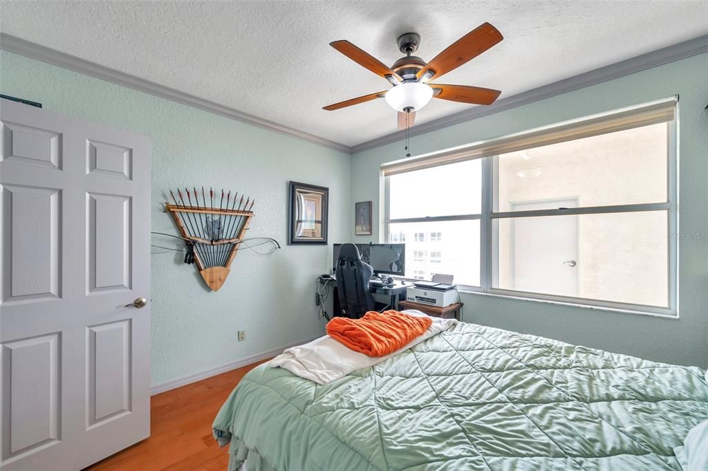 Bedroom, Home Office, Interior, Wood Texture Flooring
