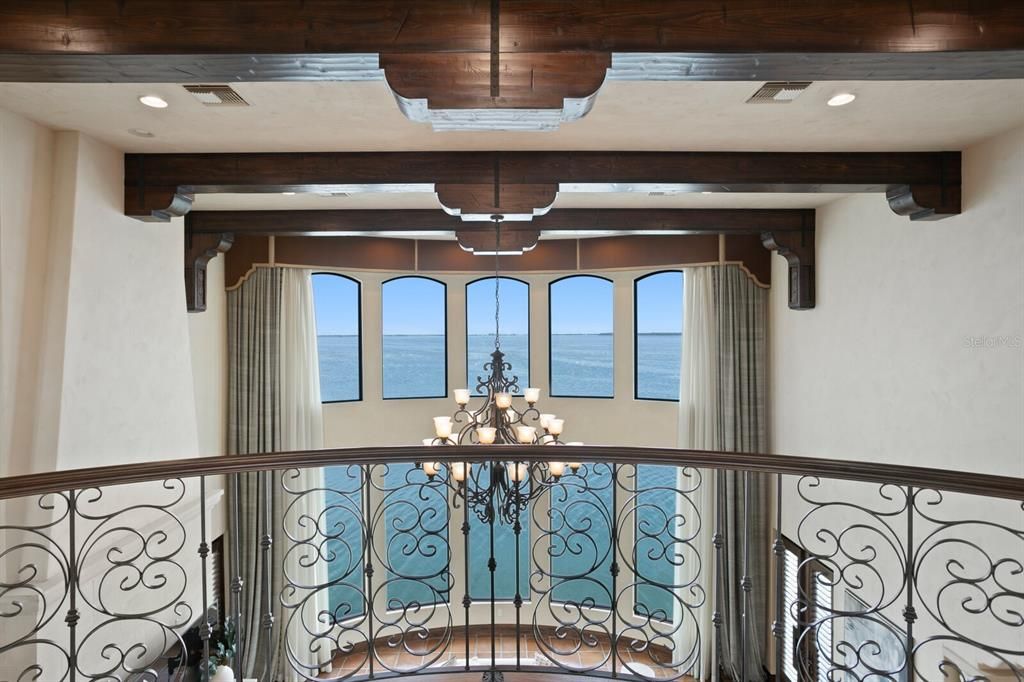 Interior, Recessed Lighting, Water, Wooden Beams