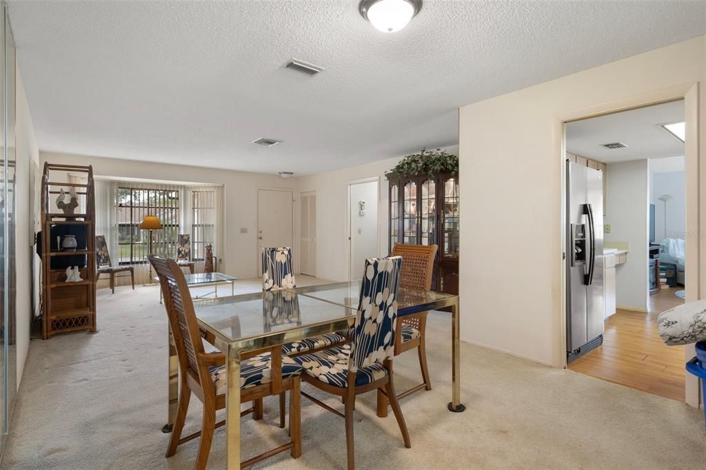 Dining room, Interior, Wood Texture Flooring