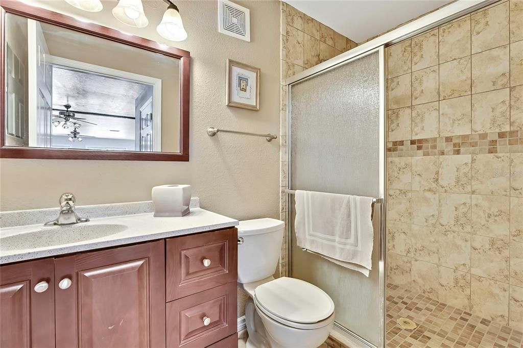 Bathroom, Glass Shower, Interior