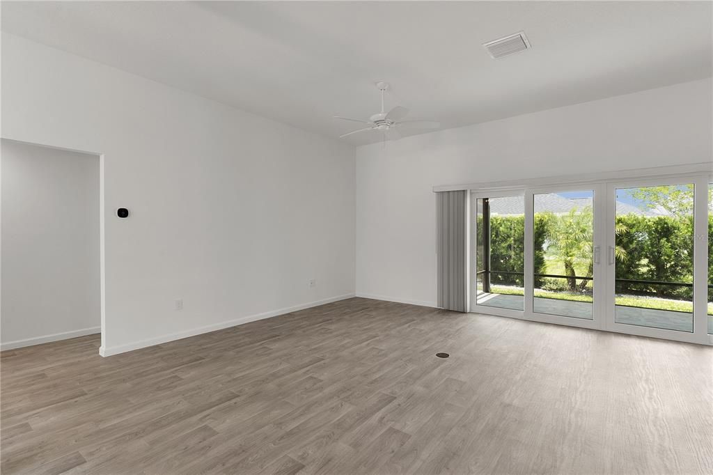 Empty room, Interior, Wood Texture Flooring