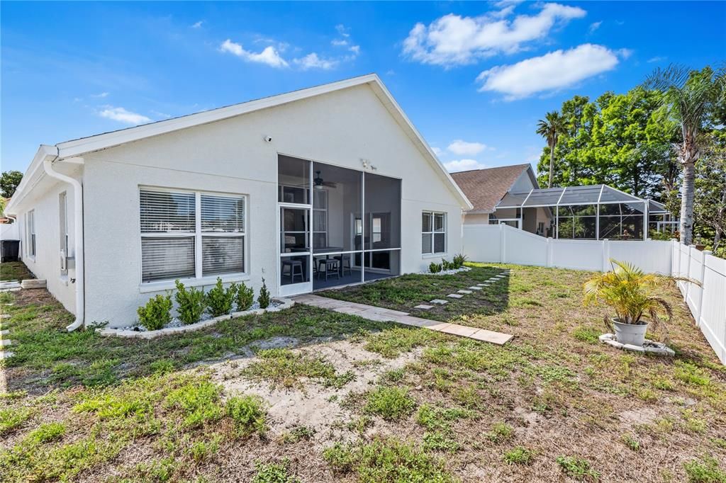 Backyard, Exterior
