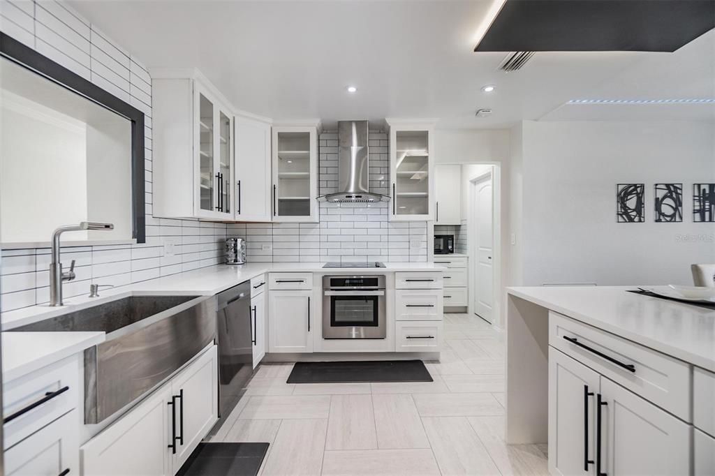 Interior, Kitchen, Recessed Lighting, Stainless Steel Appliances