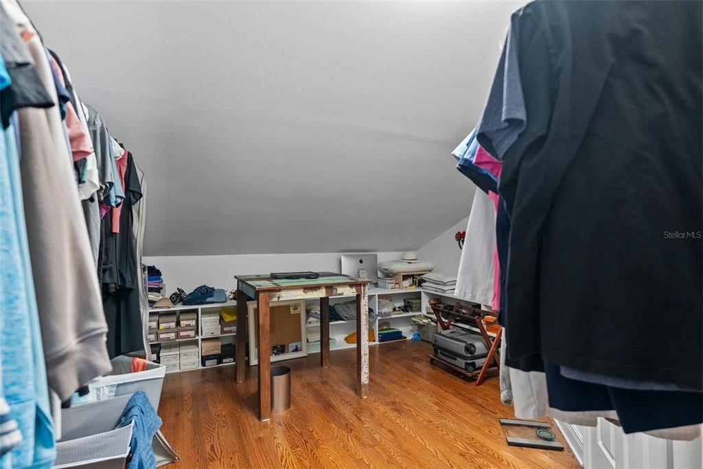 Interior, Walk-in Closets, Wood Texture Flooring