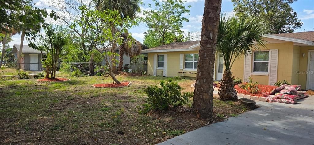 Backyard, Exterior