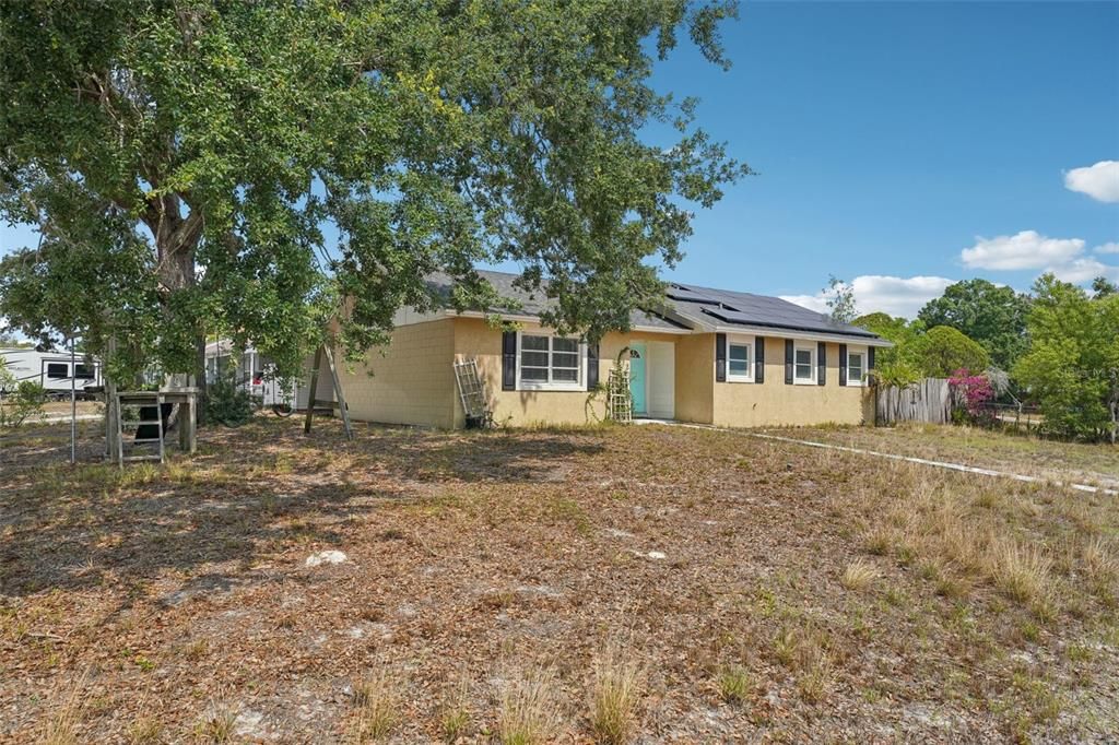 Backyard, Exterior, Solar Panels