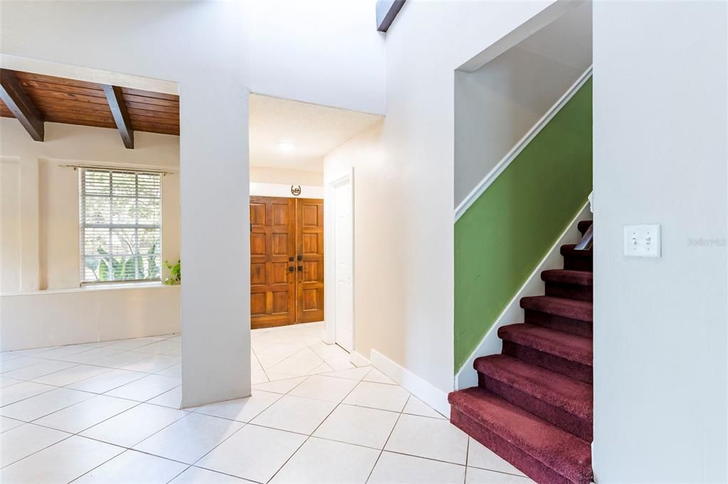 Interior, Recessed Lighting, Wooden Beams, Wooden Ceilings