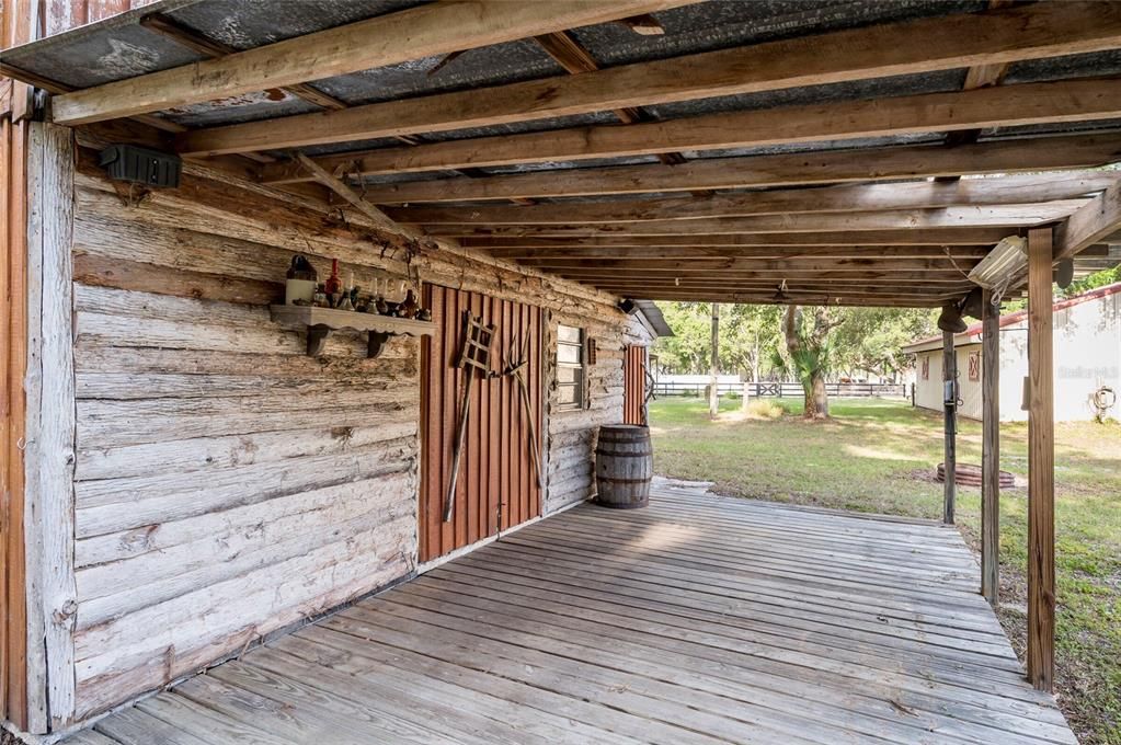 Exterior, Wood Texture Flooring