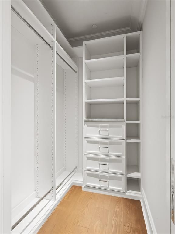Interior, Walk-in Closets, Wood Texture Flooring