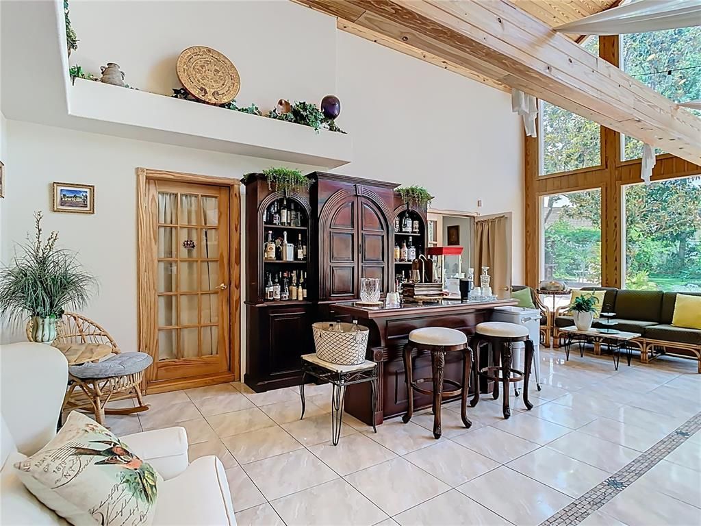 Interior, Wooden Ceilings